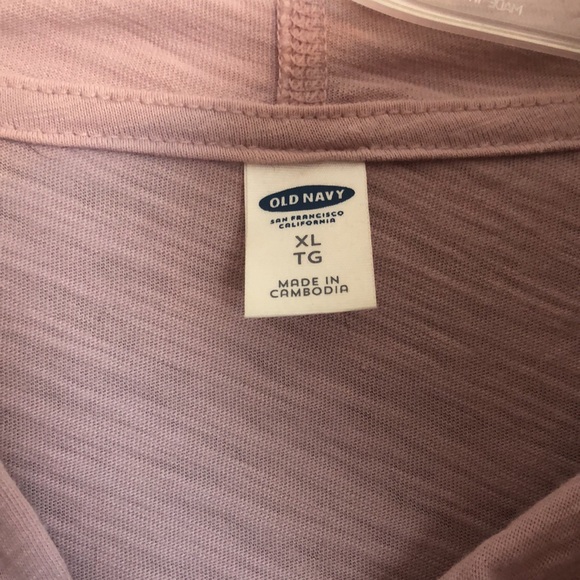 PINK & OLD NAVY lot of 3 size L zip up hoodie sweatshirt jackets w/pockets - Picture 3 of 15